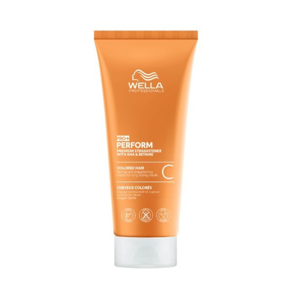Crème de lissage cheveux colorés Perform Perm Wella 200ML Crème de lissage cheveux colorés Perform Perm Wella 200ML