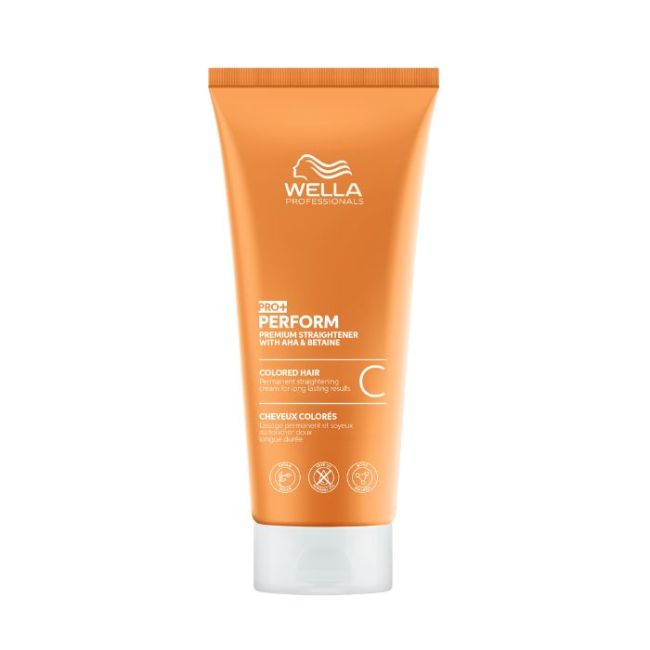 Crème de lissage cheveux colorés Perform Perm Wella 200ML