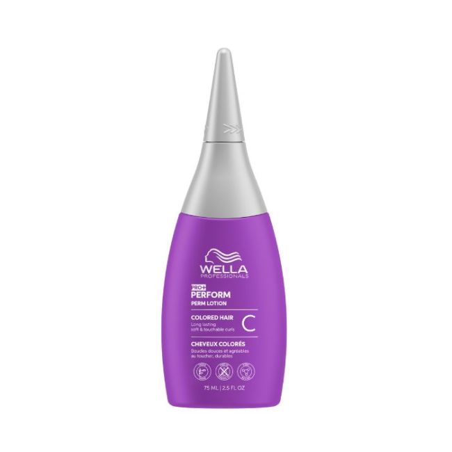Lotion permanente cheveux colorés Perform Perm Wella 75ML