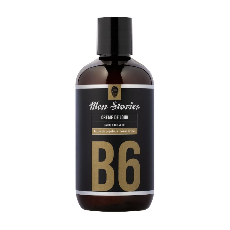 Crème de jour barbe et cheveux Men Stories 250ml