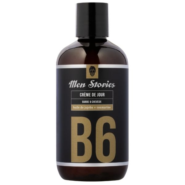 Crème de jour barbe et cheveux Men Stories 250ml