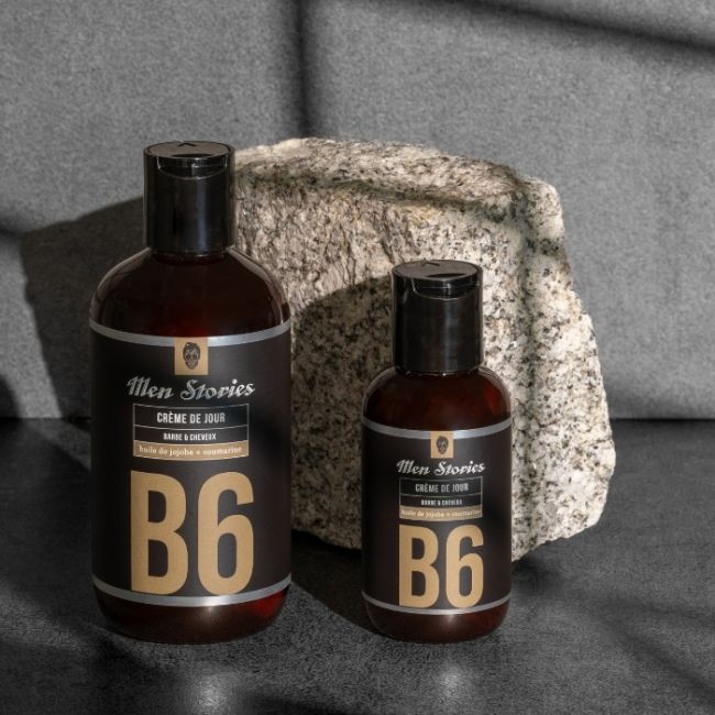 Crème de jour barbe et cheveux Men Stories 250ml