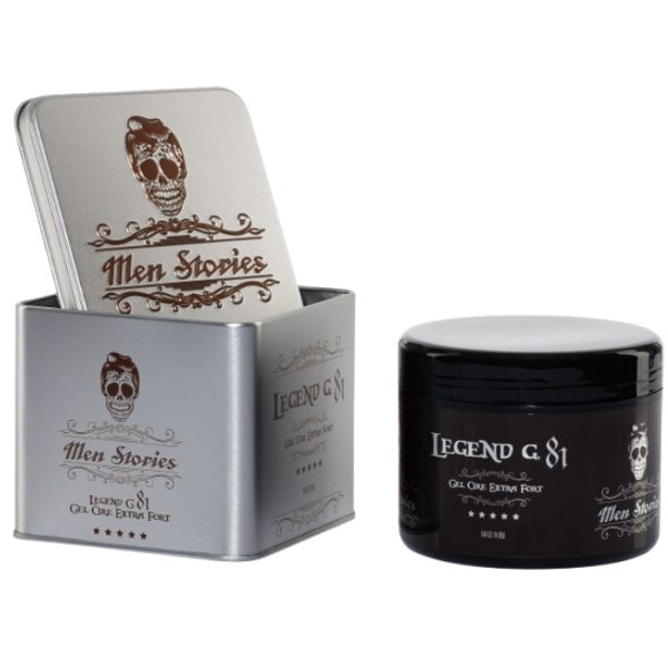 Gel cire G81 boite metal Men Stories 500ml Gel cire G81 boite metal Men Stories 500ml