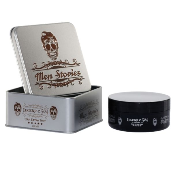 Cire extra forte C504 boite metal Men Stories 150ml Cire extra forte C504 boite metal Men Stories 150ml