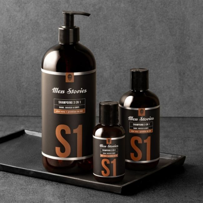 Shampooing 3-en-1 Men Stories 100ml