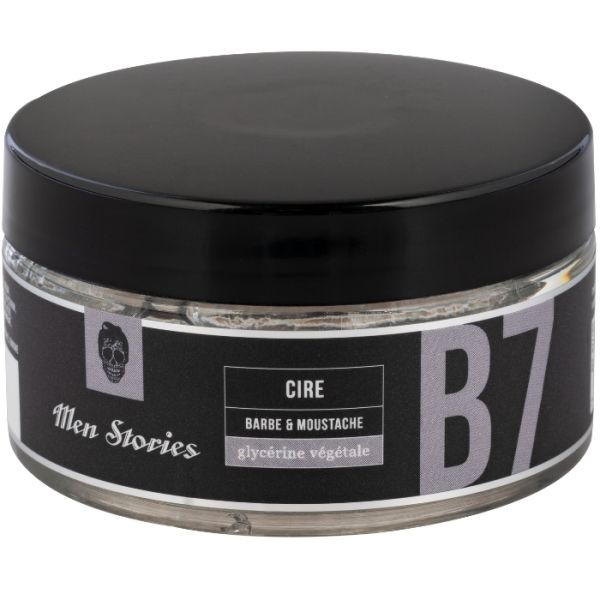 Cire barbe et moustache Men Stories 100G Cire barbe et moustache Men Stories 100G