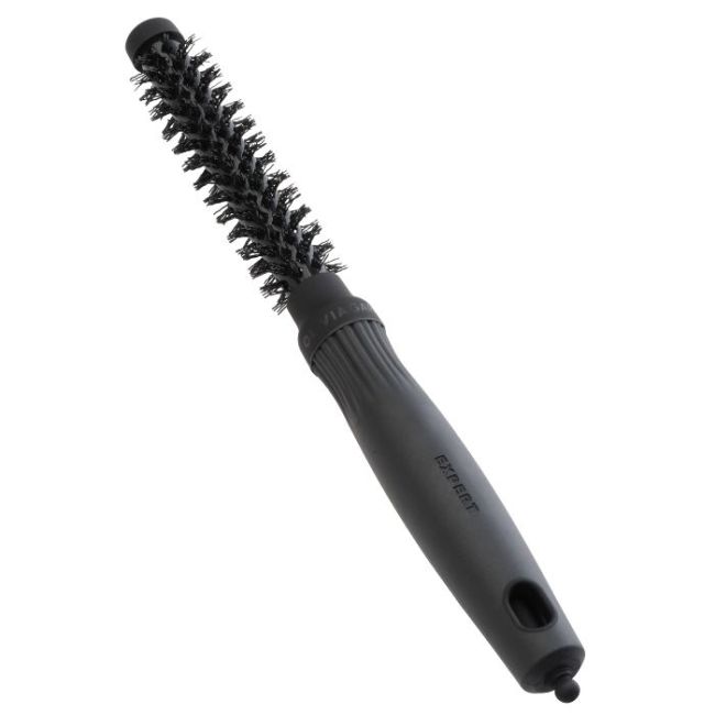 Brosse brushing Expert Blowout Shine Black Label poils ondulés 15mm Olivia Garden