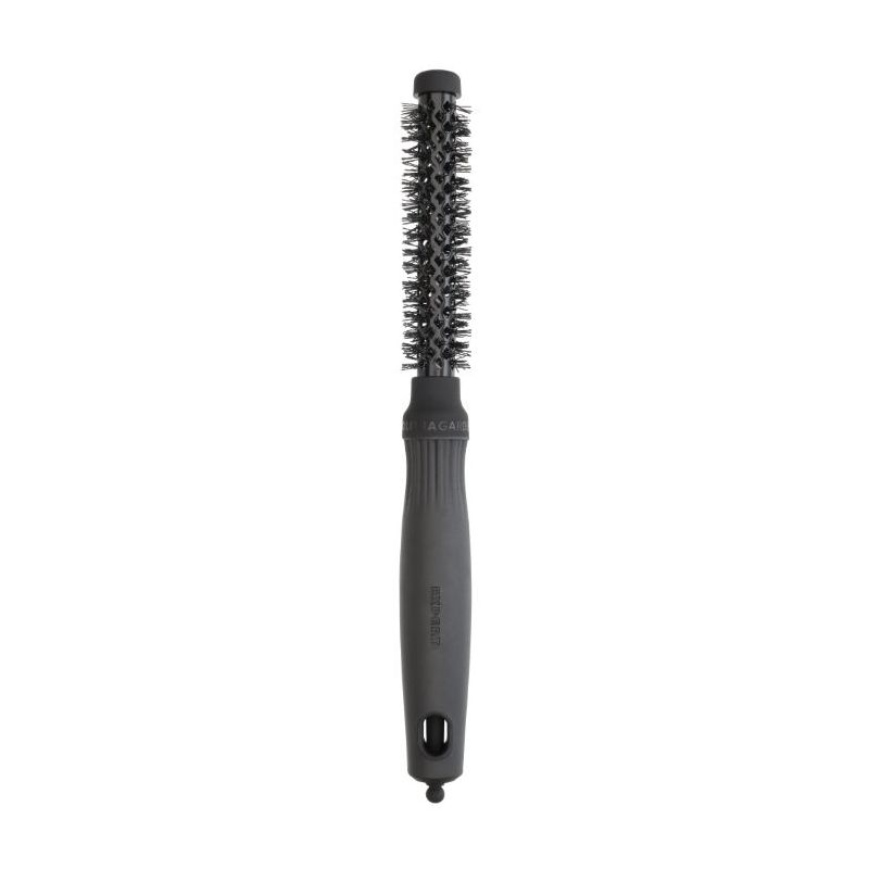 Brosse brushing Expert Blowout Shine Black Label poils ondulés 15mm Olivia Garden
