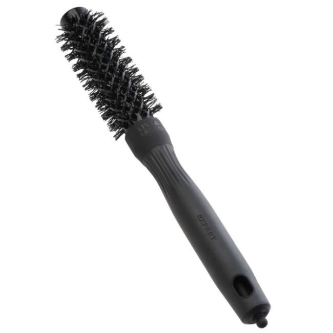 Brosse brushing Expert Blowout Shine Black Label poils ondulés 20mm Olivia Garden