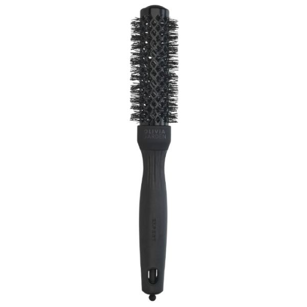 Brosse brushing Expert Blowout Shine Black Label poils ondulés 25mm Olivia Garden Brosse brushing Expert Blowout Shine Black Label poils ondulés 25mm Olivia Garden