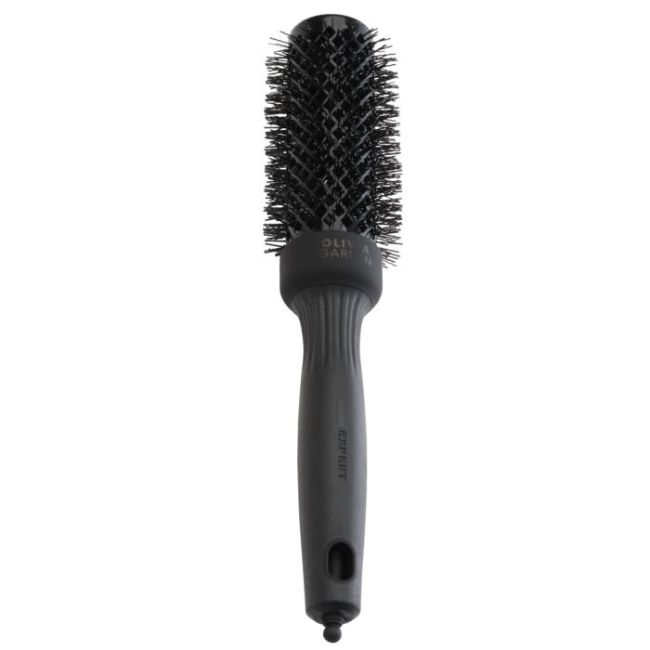 Brosse brushing Expert Blowout Shine Black Label poils ondulés 35mm Olivia Garden