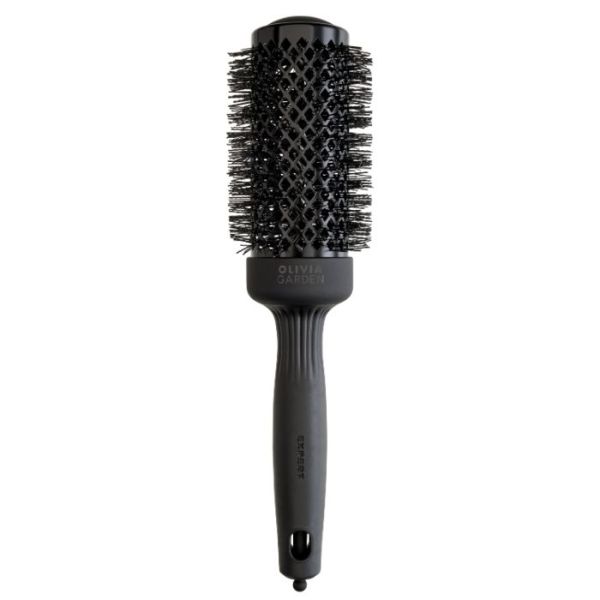 Brosse brushing Expert Blowout Shine Black Label poils ondulés 45mm Olivia Garden