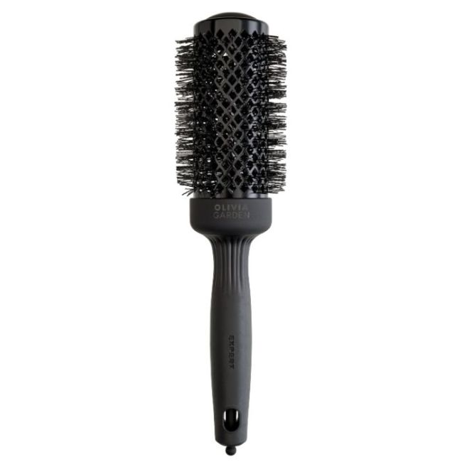 Brosse brushing Expert Blowout Shine Black Label poils ondulés 45mm Olivia Garden