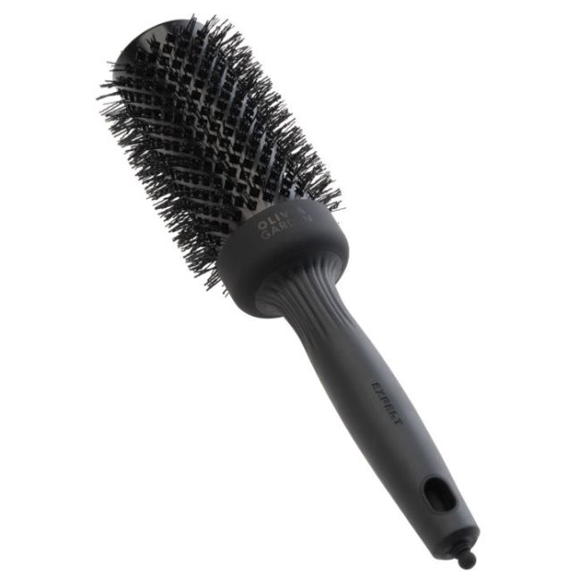 Brosse brushing Expert Blowout Shine Black Label poils ondulés 45mm Olivia Garden