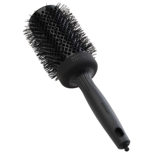 Brosse brushing Expert Blowout Shine Black Label poils ondulés 55mm Olivia Garden