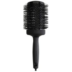 Brosse brushing Expert Blowout Shine Black Label poils ondulés 65mm Olivia Garden