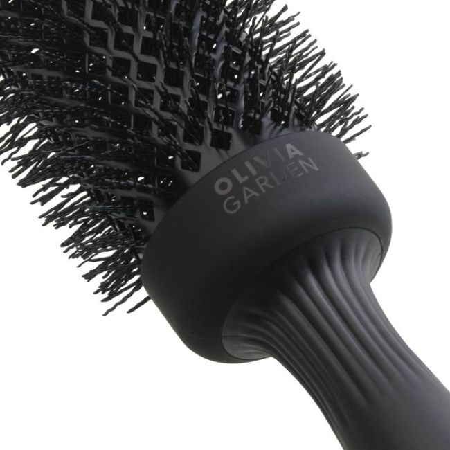 Brosse brushing Expert Blowout Speed Black Label poils ondulés 45mm Olivia Garden