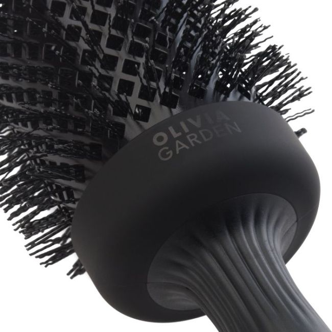 Brosse brushing Expert Blowout Speed Black Label poils ondulés 55mm Olivia Garden