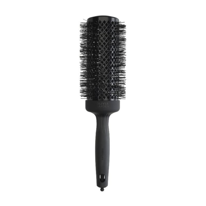 Brosse brushing Expert Blowout Speed Black Label poils ondulés 55mm Olivia Garden