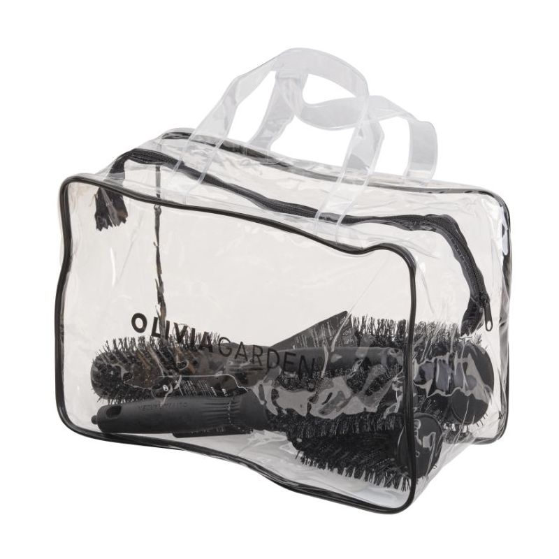 Set 4 brosses Expert Blowout Shine Black Label Olivia Garden