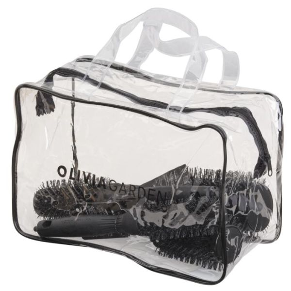Set 4 brosses Expert Blowout Shine Black Label Olivia Garden Set 4 brosses Expert Blowout Shine Black Label Olivia Garden