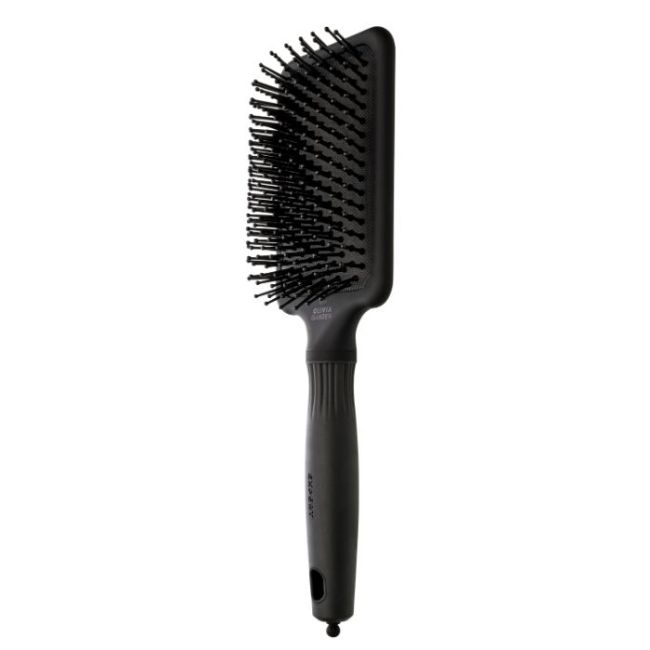 Brosse Expert Care rectangulaire nylon Black Label Olivia Garden