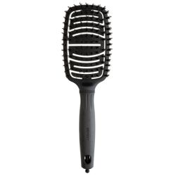 Brosse Expert Care Flex Black Label poils de sanglier et nylon Olivia Garden