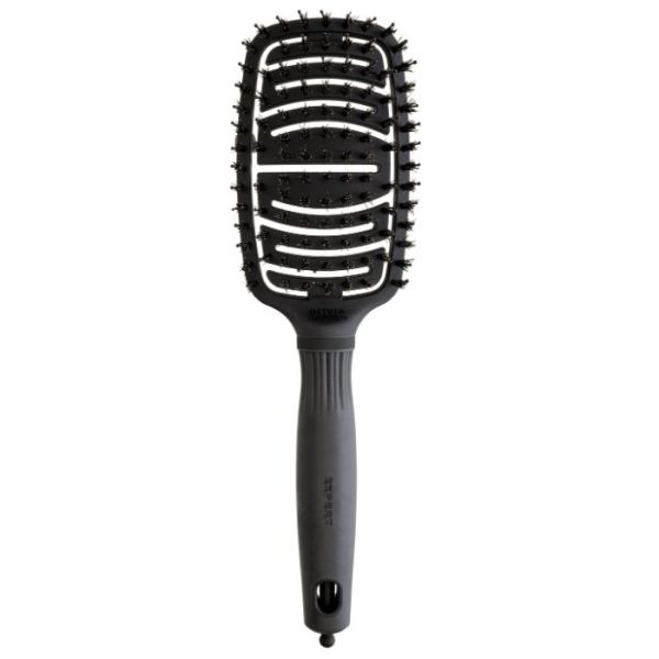 Brosse Expert Care Flex Black Label poils de sanglier et nylon Olivia Garden Brosse Expert Care Flex Black Label poils de sanglier et nylon Olivia Garden