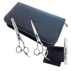 Trousse d'école ciseaux de coupe 5.75' et effileur 6' 35 dents Xtreme Olivia Garden