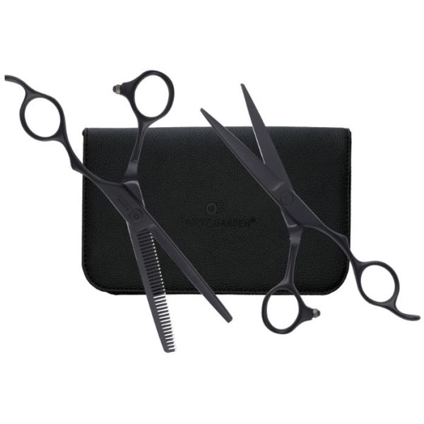 Set ciseaux de coupe 5.00' et effileur 6' 35 dents Sillcut Pro Matt Olivia Garden Set ciseaux de coupe 5.00' et effileur 6' 35 dents Sillcut Pro Matt Olivia Garden