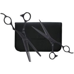 Set ciseaux de coupe 6.50' et effileur 6' 35 dents Sillcut Pro Matt Olivia Garden