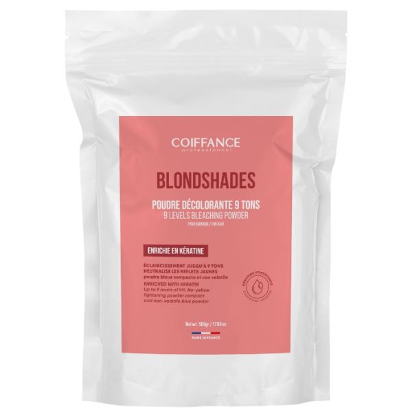 Poudre de décoloration 9 tons à la Kératine Coiffance 500g