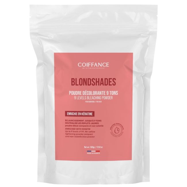 Poudre de décoloration 9 tons à la Kératine Coiffance 500g