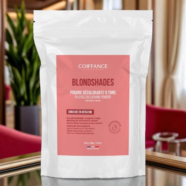 Poudre de décoloration 9 tons à la Kératine Coiffance 500g