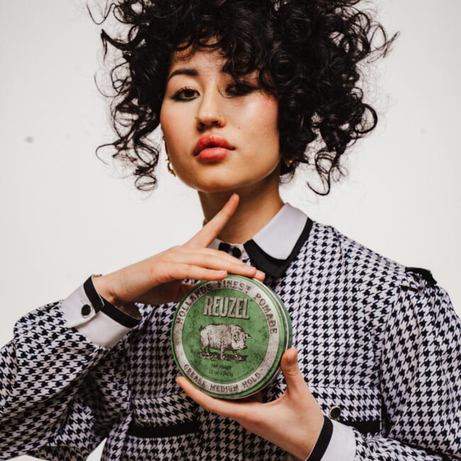 Cera per capelli verde Reuzel 113g