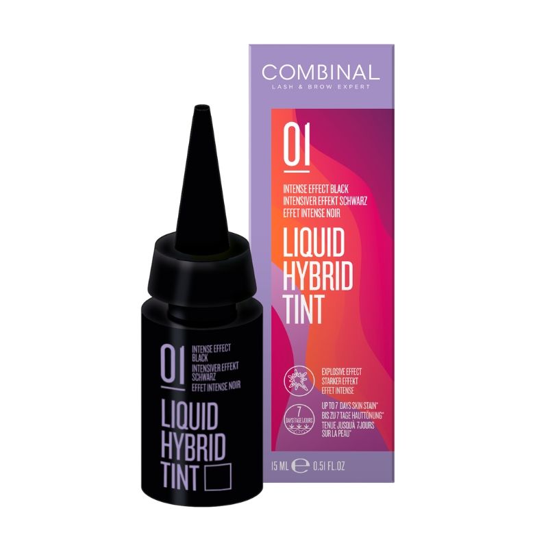 Teinture Hybride sourcils Noir Combinal 15ml
