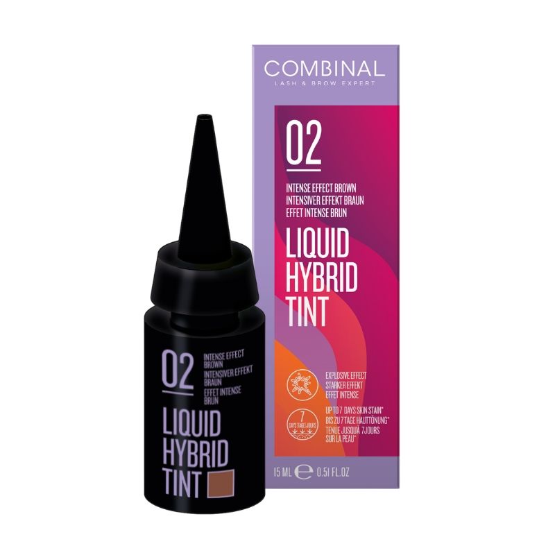 Teinture Hybride sourcils Brun Combinal 15ml