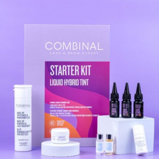 Kit starter premium teinture Hybride sourcils Combinal