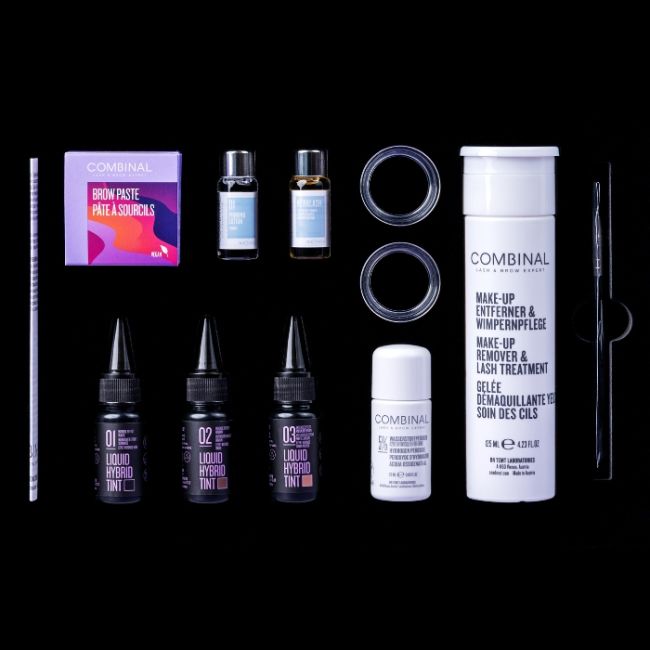 Kit starter premium teinture Hybride sourcils Combinal