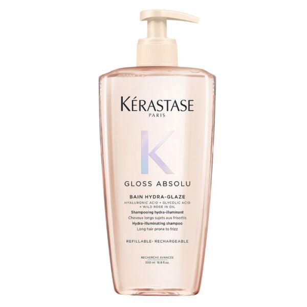 Bain rechargeable Hydra-Glazing Gloss Absolu Kérastase 500ML Bain rechargeable Hydra-Glazing Gloss Absolu Kérastase 500ML