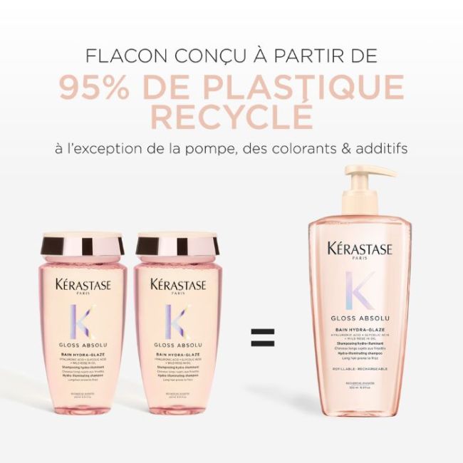 Bain rechargeable Hydra-Glazing Gloss Absolu Kérastase 500ML