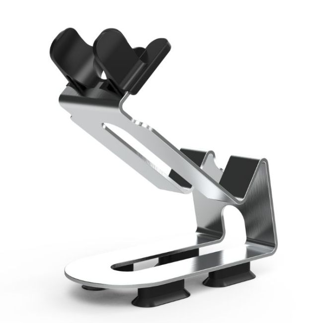 Support sèche-cheveux de comptoir métal IQ2/IQ3 Gama
