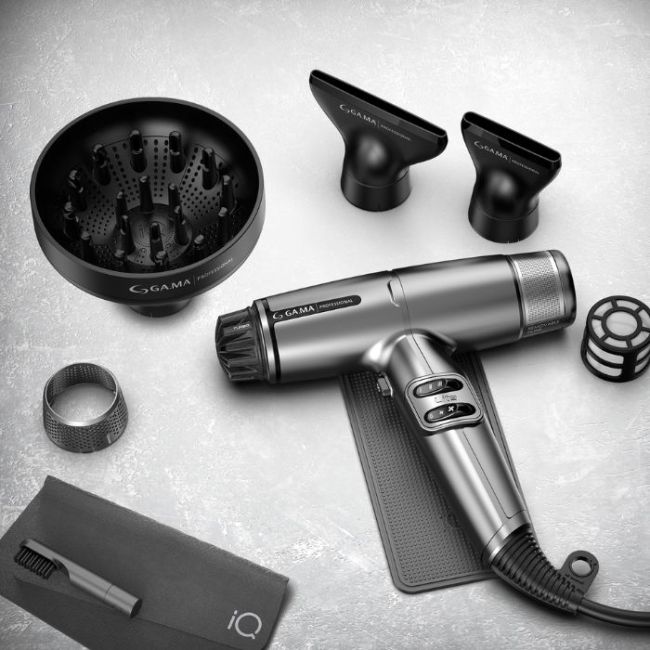 Sèche-cheveux IQ Lite Max Gama gris