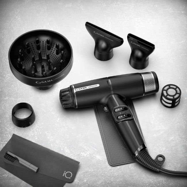 Sèche-cheveux IQ Lite Gama noir