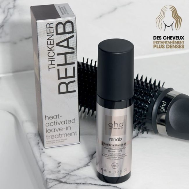 Spray soin densifiant cheveux fins Rehab ghd 95ML