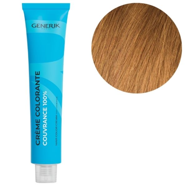 Coloration d'oxydation 8.34 Blond Clair Doré Cuivré Générik 100ml