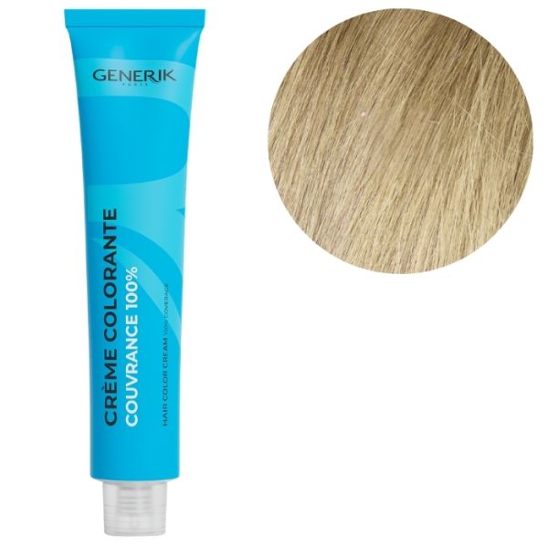 Coloration d'oxydation 10 Blond Très Clair Eclaircissant Générik 100ml