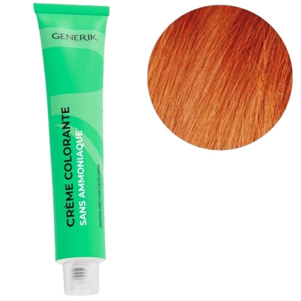 Coloração sem parabenos CUIVRE Générik 100ml Coloração sem parabenos CUIVRE Générik 100ml