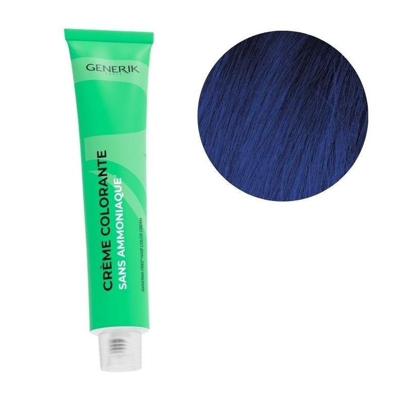 Coloração sem parabenos AZUL Générik 100ml