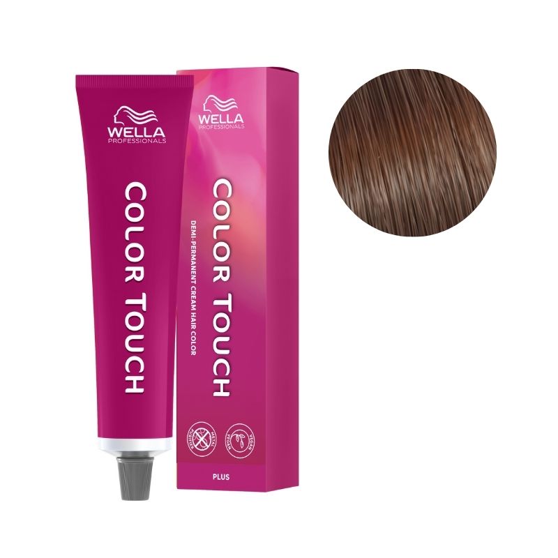 Color Touch Plus Hellbraun Intensiv Natürlich Kupferfarben 55/04 Wella 60ml